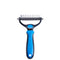 Pet Deshedding Brush - Double-Sided Undercoat Rake for Dogs & Cats - Shedding Comb and Dematting Tool for Grooming, Extra Wide