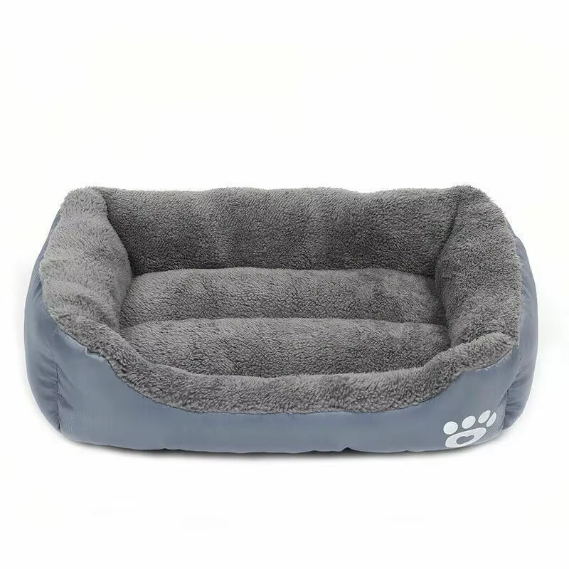 [UK Stock] L-3XL Dog Bed Sofas Plush Kennel Washable Cat Mat Mattress Pet Cushion Dog Bed Warm House Autumn Winter Pet Supplies